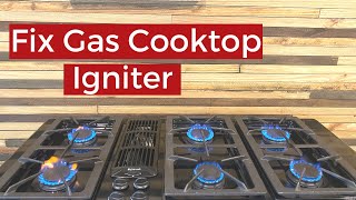 How To Fix A Gas Cooktop Igniter Not Sparking [upl. by Allebara]