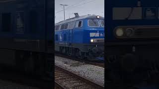 Aufnahmeort Rostock Hbf Rangieren BR218 Press [upl. by Ysnap]