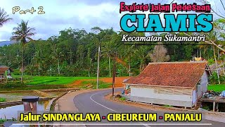 Jalan Mulus Desa Sindanglaya  Cibeureum  Panjalu  Jalur Pedesaan di Kec Sukamantri Panjalu 🌿 [upl. by Gebhardt]