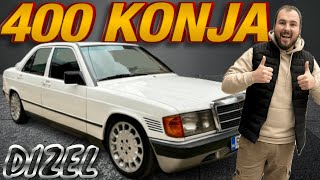 NOVA ULAGANJA🫣PRIPREMAM NOVI MOTOR ZA GAS MERCEDES 190D 400HP😍 [upl. by Nosned5]