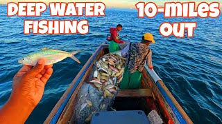 FISHING FOR SNAPPERS amp GRUNT 10miles OFF THE SOUTH COAST OF JAMAICA [upl. by Eaner]