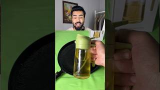 Testing an oil dispenser that will make cooking easier 😍 reveiw amazonreview cookingtools [upl. by Anitan]