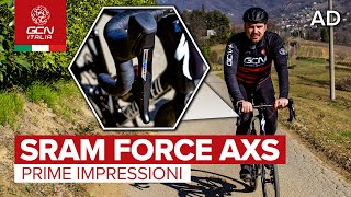 Nuovo SRAM Force AXS  Svelato il nuovo cambio wireless [upl. by Enetsuj333]