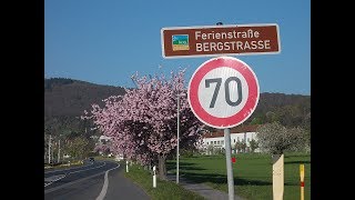 Die Bergstraße  Mediterranes Flair in Südhessen und BadenWürttemberg [upl. by Nylrahc]