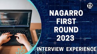 nagarro first round  interview experience  latest experience 2023 [upl. by Manville]