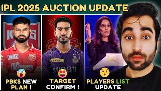 IPL 2025 News PBKS New Auction Plan😲Venkatesh Iyer RETENTION in KKR CONFIRM  Mega Auction Update [upl. by Garratt]