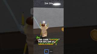 CLICKY ROUND 🔊 roblox mm2 asmr shorts fyp [upl. by Enayd58]