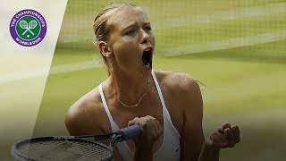 Maria Sharapova vs Serena Williams Wimbledon final 2004 Extended Highlights [upl. by Ykcaj671]