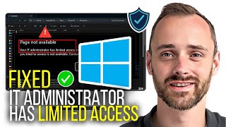 How to Fix Limited Access for IT Administrator in Windows 11 [upl. by Sualkcin]