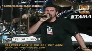 System Of A Down  Sugar live HDDVD Quality [upl. by Rosemare]