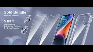 UniqueMe 5in1Set Case for iPhone installation video [upl. by Nedarb931]