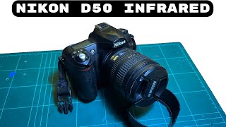 🇯🇵 Nikon D50 Infrared conversion TCE 0284 [upl. by Saks91]