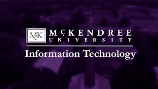 Information Technology  McKendree University [upl. by Arrakat786]