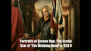 Portraits of Steven Ogg The Iconic Star of The Walking Dead amp GTA V [upl. by Atnauqahs133]