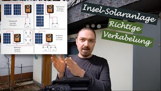 Solaranlage verdrahten [upl. by Nilek]