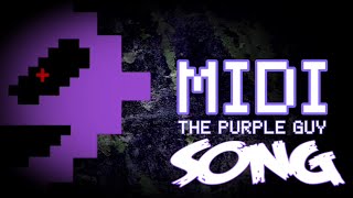 DAGames  Im The Purple Guy Instrumental Remake MIDI v1 [upl. by Gino]