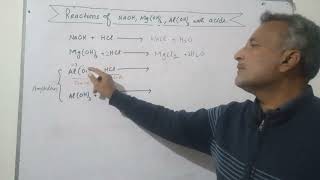 Hydroxides reactions with acidsAs baseAs amphoteric natureEnglishUrduTutorkhan [upl. by Trey]