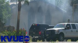 Queen of the Holy Rosary Catholic Church catches fire in Hostyn Texas  KVUE [upl. by Pavyer]