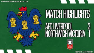 AFC Liverpool v Northwich Vics  FA Vase 1st Qualifying Round 23824 [upl. by Enoid]