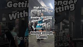 Get Stronger Stay Lean The Secret of Relative Strength Training relativestrength [upl. by Laforge746]