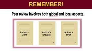 Peer Review Commenting Strategies [upl. by Yeorgi]