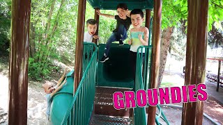 Playing Groundies or Grounders Game On The Playground [upl. by Aniral801]