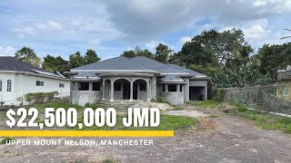 SOLD  House For Sale Pt 1  Upper Mount Nelson Mandeville Jamaica [upl. by Aivilys939]