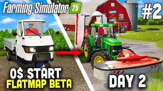 Start with 0 on FLAT MAP in FS25 🚜2 [upl. by Yenhoj]