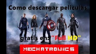 Como descargar peliculas en full HD gratis  Mechatronics [upl. by Catton]