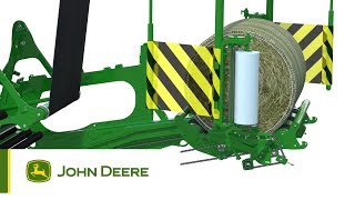 John Deere  Ballenpressen Serie R  Variable Chamber [upl. by Ahseikan]