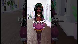 Ill never stop roblox dti dresstoimpress funny robloxedit shorts youtube meme fashion edit [upl. by Ettezel]