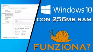 Ho installato Windows 10 2004 a 64bit su un PC con 256MB di RAM  Sarà utilizzabile [upl. by Venu]