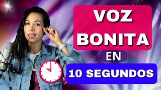 CÓMO TENER UNA VOZ BONITA EN 10 SEGUNDOS ✅ Natalia Bliss Curso de CANTO desde cero GRATIS [upl. by Oremo]