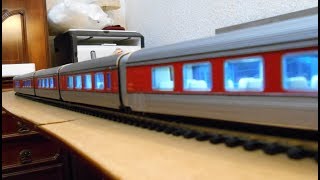 Talgo III RD Ibertren luces LED en coches de pasajeros [upl. by Olette]