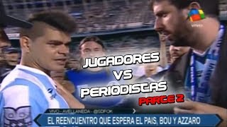 JUGADORES VS PERIODISTAS 2  Fútbol Argentino [upl. by Norrabal]