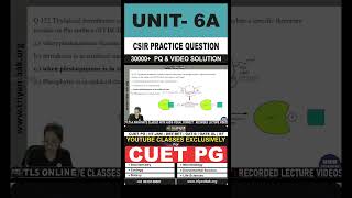 CSIR Practice Question  Unit 6 System Physiology  Topic B Respiration and photorespiration [upl. by Erret609]