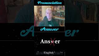 English Pronunciation of Answer englishpronunciation [upl. by Inaflahk]