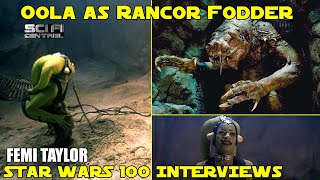 FEMI TAYLOR Interview  Oola as Rancor Fodder  Star Wars 100 Interviews [upl. by Keryt]