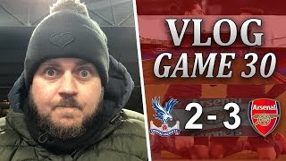 CRYSTAL PALACE v ARSENAL  WE MADE HARD WORK OF THAT  MATCHDAY VLOG [upl. by Merkley376]