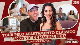 POD ENTRAR  Tour pelo apê vintage com estilo anos 70 de Marina Sena com Lucas Rangel [upl. by Atalanta529]