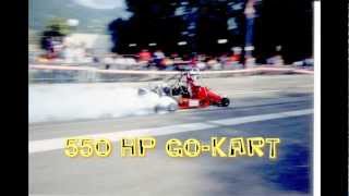 550 HP Wankel Turbo gokart build in 1988mp4 [upl. by Otreblig]