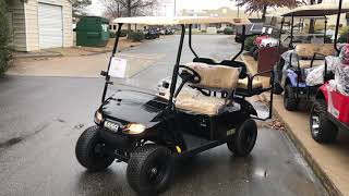 Black 2019 EZGO Valor  Revel 42 Golf Carts and Power Sports [upl. by Orhtej]