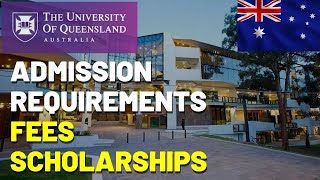 The University of Queensland Australia  Admission Requirements for Study in Australia queensland [upl. by Hannah]