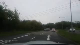 Oakenshaw Roundabout correct procedure for Rough Hill Drive [upl. by Goltz]