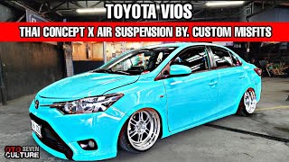 Toyota VIOS Thai Concept X Air Suspension By Custom MISFITS Modified  OtoCulture [upl. by Sallyann163]