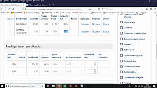 12 Compilazione della Fattura Elettronica con il servizio Fatture e Corrispettivi [upl. by Nwahsear]