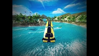 Ride boat racing games to have thrill of driving speed jet ski stunt games  Android Gameplay [upl. by Neenaej]