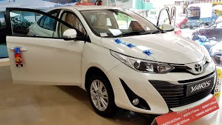 New Toyota Yaris  V Variant  Price  Mileage  Features  Interior  Specs  Walkaround [upl. by Enymsaj]