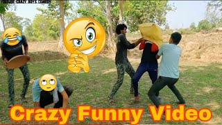 Crazy funny video 🤣🤣🤣🤦 ll crazy boys comedy [upl. by Asirrak]