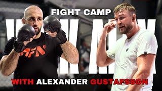 Alexander Gustafsson Helps Volkan Oezdemir Train for Next UFC Fight [upl. by Lochner928]